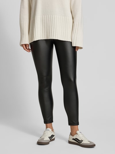 Soyaconcept Super Skinny Fit Hose mit breiten Bund Modell 'Pam' Black 4