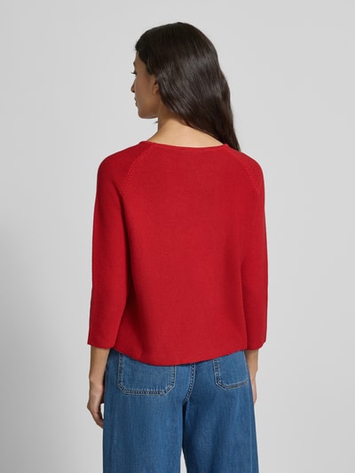 Weekend Max Mara Strickpullover mit Rundhalsausschnitt Modell 'ADDOTTO' Rot 5
