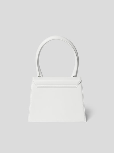 Jacquemus Handtasche mit Brand-Schriftzug Weiß 6