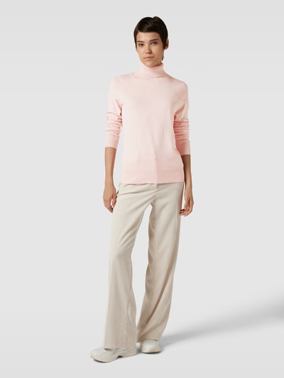 Christian Berg Woman Longsleeve mit Rollkragen Rosa 1