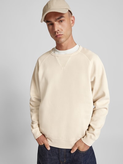 Closed Sweatshirt mit gerippten Abschlüssen Beige 3