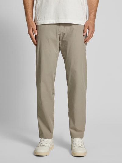 JAKE*S STUDIO MEN Regular Fit Stoffhose mit Eingrifftaschen Khaki 4