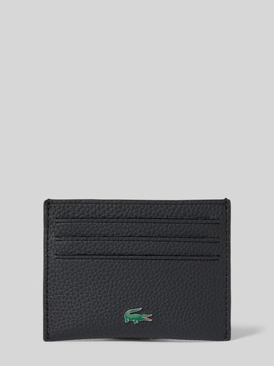 Lacoste Portemonnaie mit Kartenfächern Black 1