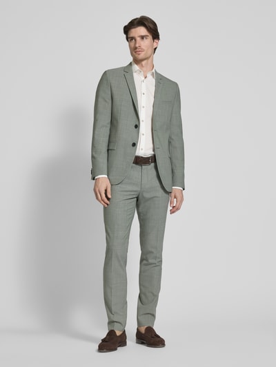 HUGO Slim Fit 2-Knopf-Sakko mit Reverskragen Modell 'Arti' Khaki 1