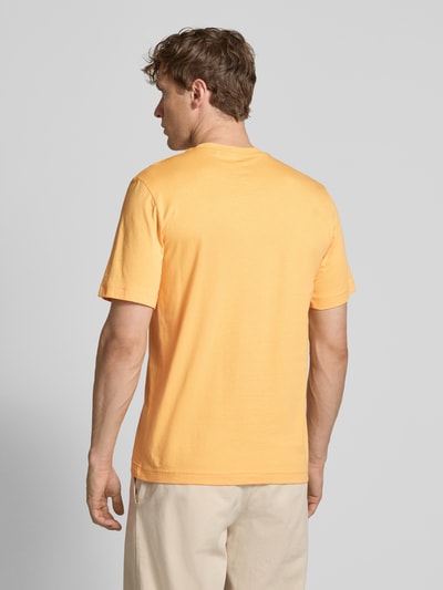 Tom Tailor Regular Fit T-Shirt aus reiner Baumwolle Apricot 5