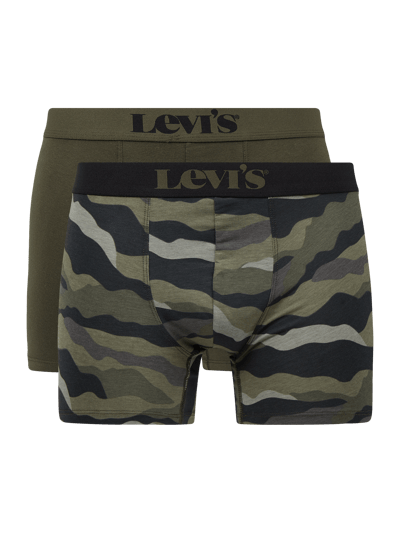 Levi's® Trunks mit Stretch-Anteil im 2er-Pack  Oliv 1