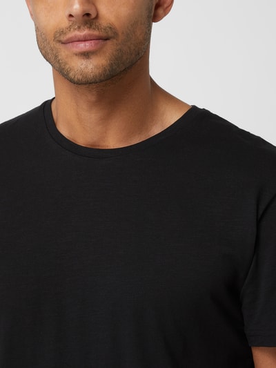 Tom Tailor T-Shirt aus Slub Jersey Black 3