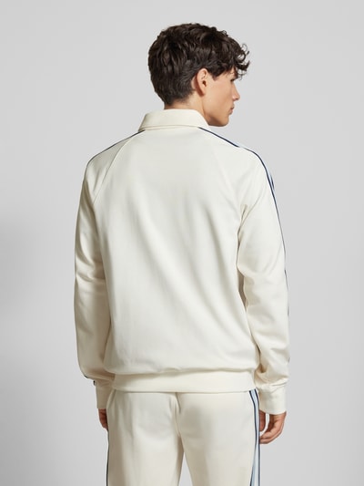 SERGIO TACCHINI Sweatjacke mit Label-Detail Offwhite 5