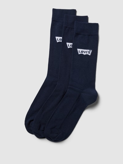 Levi's® Socken mit Label-Details im 3er-Pack Blau 1