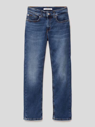 Calvin Klein Jeans Jeans met labeldetail Blauw - 1