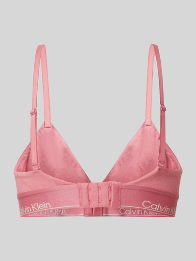 Calvin Klein Underwear BH mit elastischem Logo-Bund Rosa 3