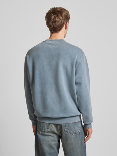 Dickies Sweatshirt mit Label-Stitching Modell 'PLENTYWOOD' Petrol 5