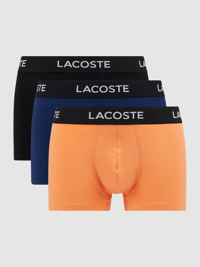 Lacoste Boxershort met stretch in set van 3  Oranje - 1