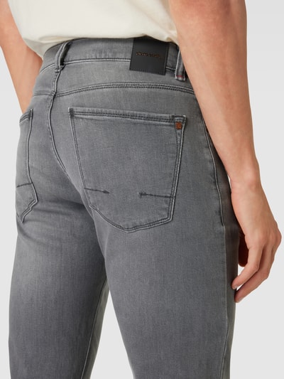 Pierre Cardin Tapered fit jeans in 5-pocketmodel, model 'Lyon' Middengrijs - 3