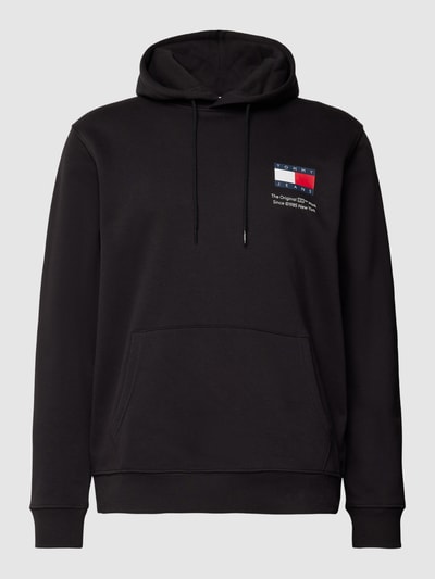 Tommy Jeans Hoodie mit Label-Print Black 2