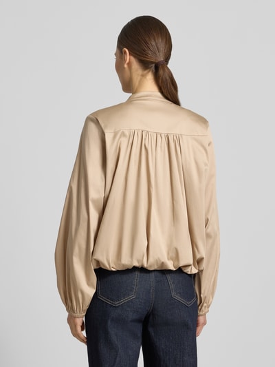 White Label Jacke mit verdeckter Knopfleiste Beige 5