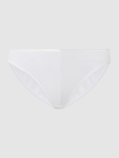 Hanro Slip van gemerceriseerd katoen, model 'Cotton Seamless' Wit - 2