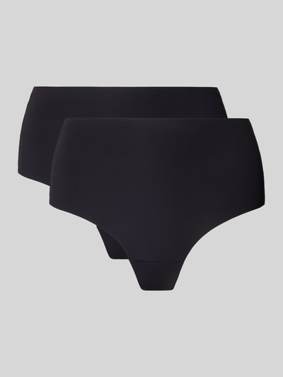 MAGIC Bodyfashion High Waist String mit elastischem Bund Modell 'Dream' Black 1