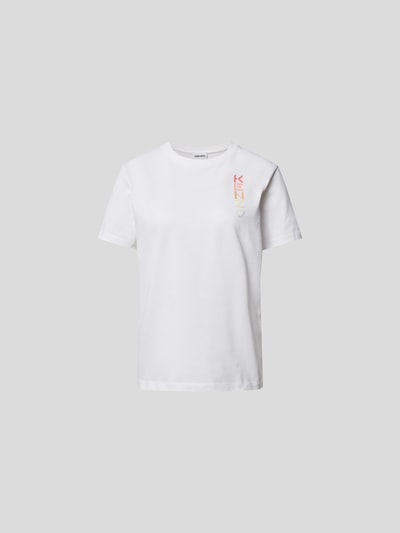 Kenzo T-Shirt mit Label-Stitching Weiß 2