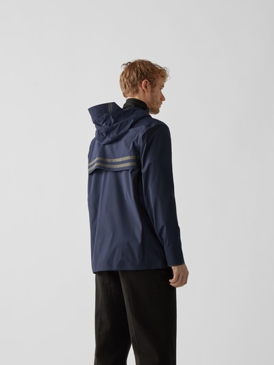 Canada Goose Regenjacke mit Brand-Detail Marineblau 5