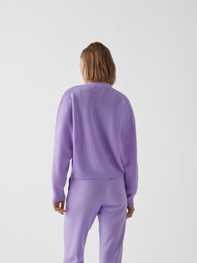 LouLou Studio Strickjacke aus Kaschmir Lavendel 5
