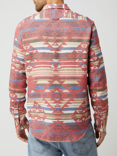 Gant Regular Fit Freizeithemd aus Baumwolle  Rot 5