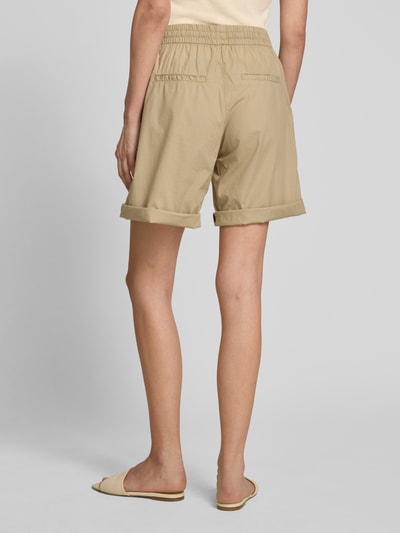 s.Oliver RED LABEL Relaxed Fit Shorts aus Baumwoll-Lyocell-Mix Beige 5