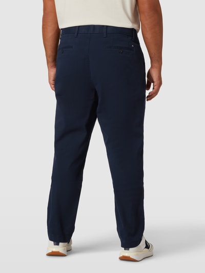 Tommy Hilfiger Big & Tall PLUS SIZE Bootcut Chino mit Eingrifftaschen Modell 'MADISON' Marineblau 5
