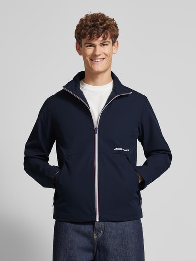 Jack & Jones Jacke mit Stehkragen Modell 'ADAM' Marine 4