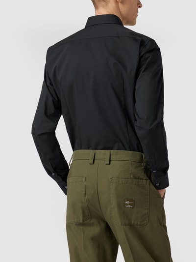 BOSS Slim Fit Koszula biznesowa model ‘Kent’ Czarny 5