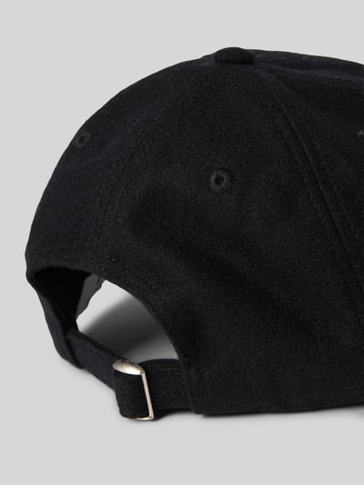 Wood Wood Basecap mit Label-Detail Black 3