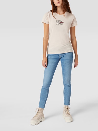 Tommy Jeans Skinny Fit Jeans mit ausgefransten Abschlüssen Modell 'Sophie' Jeansblau 1