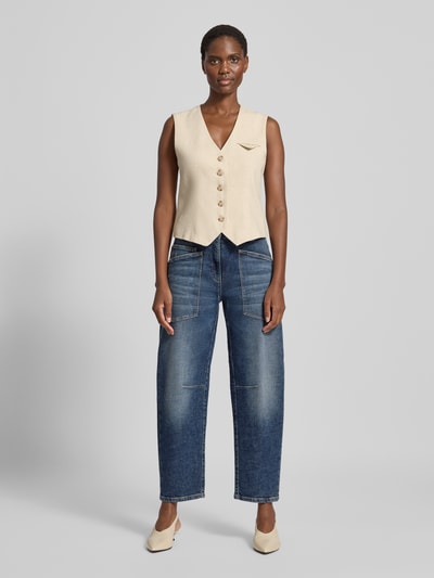 Cambio Jeans met 5-pocketmodel Donkerblauw - 1