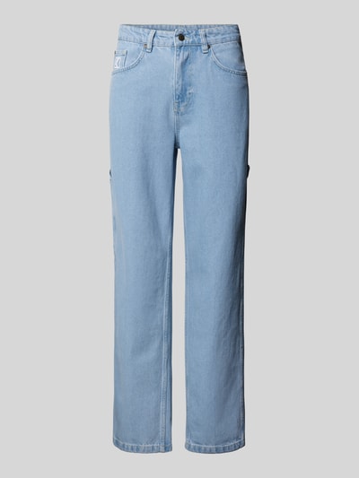 KARL KANI Baggy Fit Jeans mit Label-Stitching Jeansblau 2