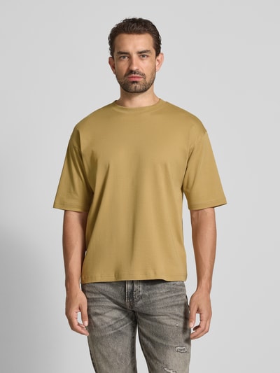 JAKE*S STUDIO MEN T-shirt met ronde hals Camel - 4