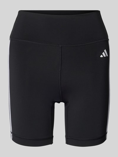 ADIDAS SPORTSWEAR Slim Fit Shorts mit Logo-Print Black 2