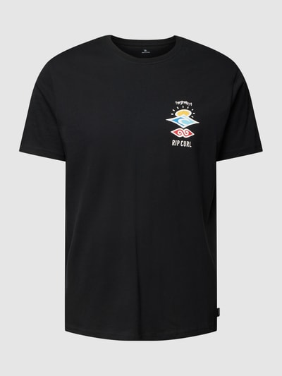 Rip Curl T-Shirt mit Rundhalsausschnitt Modell 'SEARCH ICON' Black 2