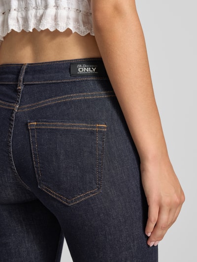 Only Bootcut Jeans aus Baumwoll-Mix Modell 'BLUSH' Dunkelblau 3