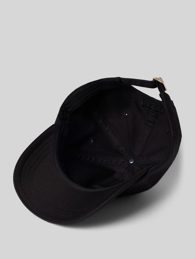 Produktfoto, Basecap aus reiner Baumwolle Modell 'ARI-B-ICON' von BOSS in Optik: Unifarben mit Logo-Stitching, Ösen, Riegel, Materialverarbeitung: Twill