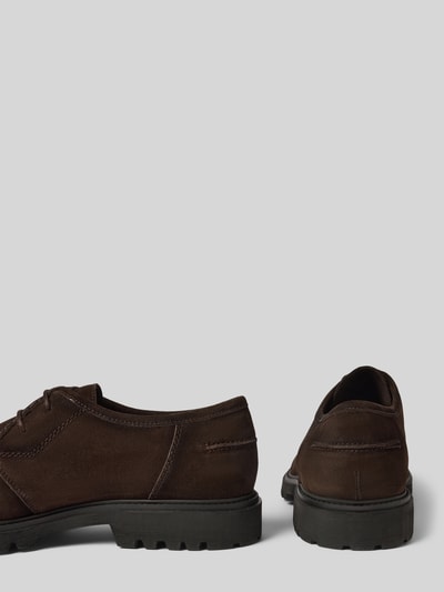 Lloyd Loafers van echt leer, model 'Select' Donkerbruin - 2