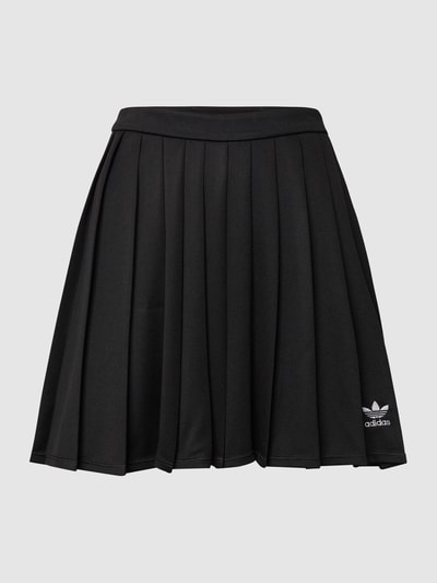 adidas Originals Spódnica mini z wyhaftowanym logo Czarny 2