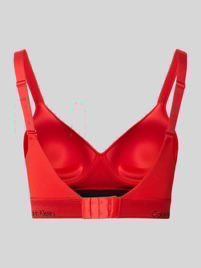 Calvin Klein Underwear Bralette met elastische band met logo Rood - 3