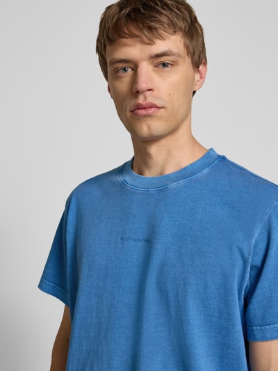 G-Star Raw T-shirt met labelpatch Blauw - 3