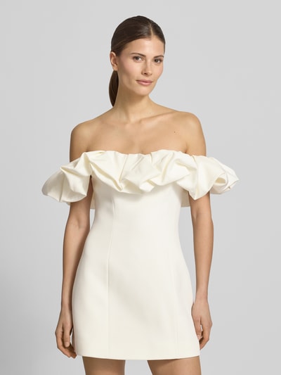 Forever New Off-shoulderjurk met ruches Model 'Tammie' Wit - 4