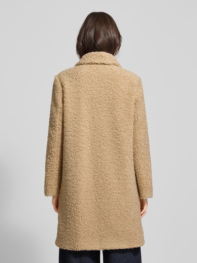 More & More Płaszcz z kołnierzem z połami i wpuszczanymi kieszeniami Piaskowy 5