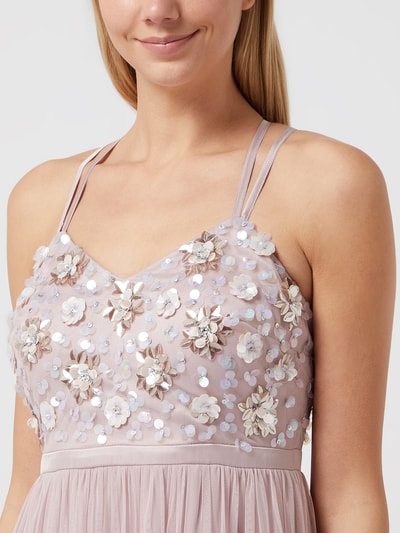 Jake*s Cocktail Abendkleid mit Pailletten  Rose 3