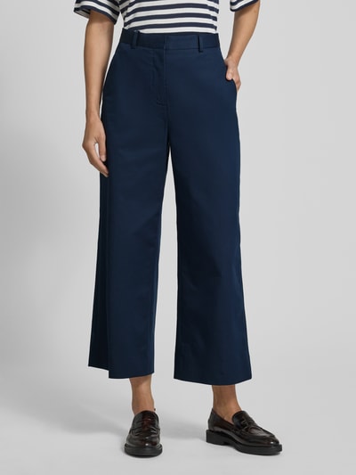 Tommy Hilfiger Weite Hose aus Baumwoll-Lyocell-Mix Marine 4