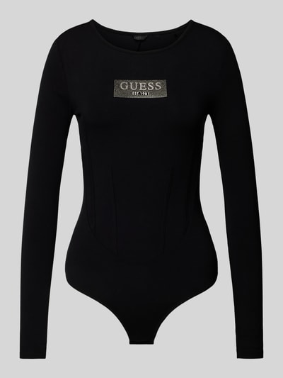 Guess Body mit Strasssteinbesatz Black 2