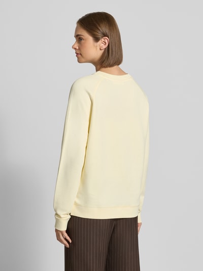 Marc O'Polo DENIM Regular Fit Sweatshirt aus reiner Baumwolle Ecru 5