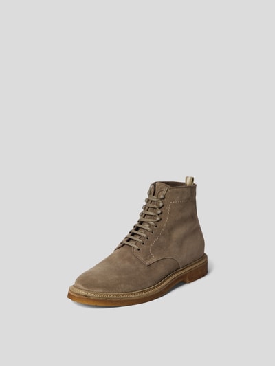 Officine Creative Desert Boots mit Ziernähten Dunkelgrün 2